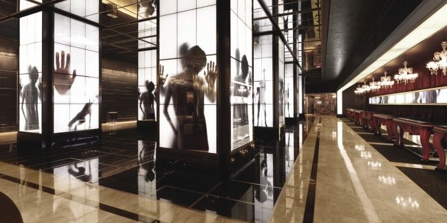 The lobby @ Cosmopolitan Hotel