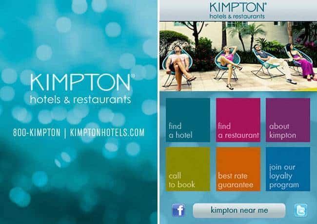 Kimpton iPad Sales App