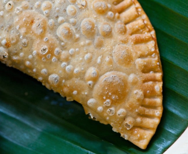 Duck Empanada with Smoked Tomato Mayonnaise