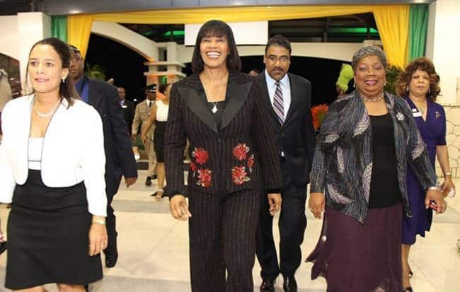 Jamaican Prime Minister Portia Simpson-Miller at Caribbean Travel Marketplace 2014