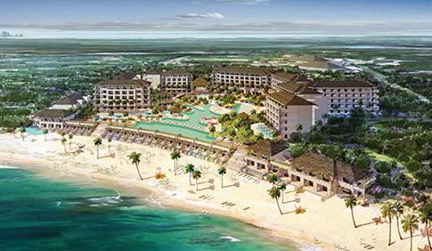 secrets resorts luxury resort playa unlimited mujeres spa golf cancun rendering aims property spas