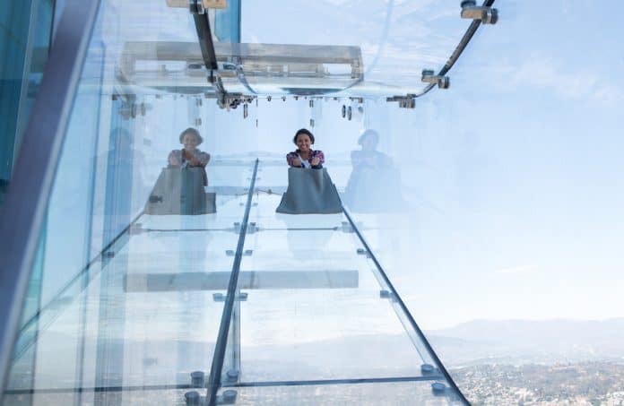 OUE Skyspace Los Angeles Slides in Offering New Heights - Prevue ...