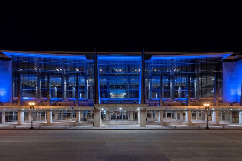 The Walter E. Washington Convention Center.