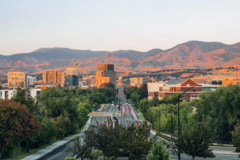 Downtown Boise; photo by Dion VanBoekel.