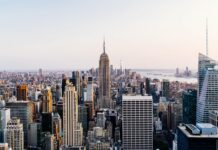 New York City skyline from Top of the Rock