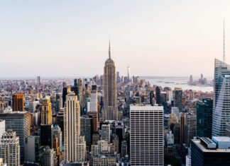 New York City skyline from Top of the Rock